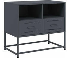 TV staliukas Televizoriaus spintelė, antracito, 68x39x60,5cm, plienas