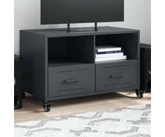 TV staliukas Televizoriaus spintelė, antracito, 68x39x43,5cm, plienas