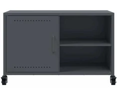 TV staliukas Televizoriaus spintelė, antracito, 68x39x43,5cm, plienas