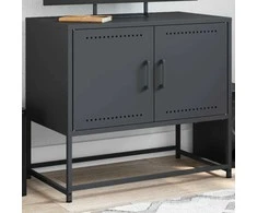 TV staliukas Televizoriaus spintelė, antracito, 68,5x39x60,5cm, plienas
