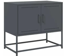 TV staliukas Televizoriaus spintelė, antracito, 68,5x39x60,5cm, plienas