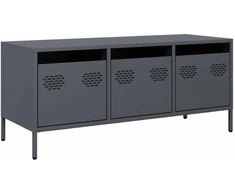 TV staliukas Televizoriaus spintelė, antracito, 101,5x39x43,5cm, plienas