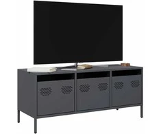 TV staliukas Televizoriaus spintelė, antracito, 101,5x39x43,5cm, plienas