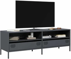 TV staliukas Televizoriaus spintelė, antracito, 135x39x43,5cm, plienas