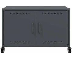 TV staliukas Televizoriaus spintelė, antracito, 68x39x43,5cm, plienas