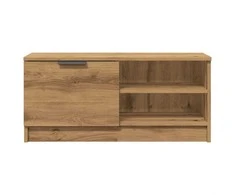 TV staliukas Televizoriaus spintelė, artisano ąžuolo, 80x35x36,5cm, mediena