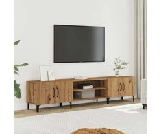 TV staliukas Televizoriaus spintelė, artisano ąžuolo, 180x31,5x40cm, mediena