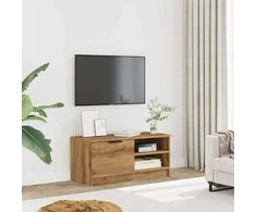 TV staliukas Televizoriaus spintelė, artisano ąžuolo, 80x35x36,5cm, mediena