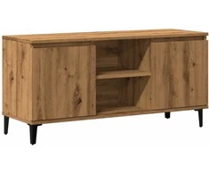 TV staliukas Televizoriaus spintelė, artisano ąžuolo, 102x35x50cm, mediena