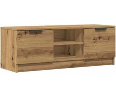 TV staliukas Televizoriaus spintelė, artisano ąžuolo, 102x35x36,5cm, mediena