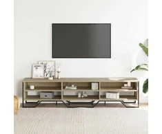 TV staliukas Televizoriaus spintelė, ąžuolo, 180x34x41cm, apdirbta mediena