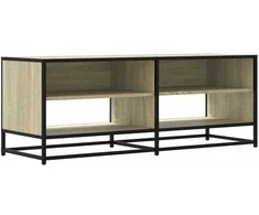TV staliukas Televizoriaus spintelė, ąžuolo, 120,5x40x46cm, mediena/metalas