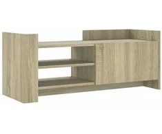TV staliukas Televizoriaus spintelė, ąžuolo, 100x35x40cm, apdirbta mediena