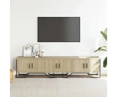 TV staliukas Televizoriaus spintelė, ąžuolo, 180x34x41cm, apdirbta mediena