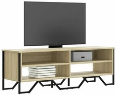 TV staliukas Televizoriaus spintelė, ąžuolo, 122x34x41cm, apdirbta mediena