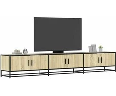 TV staliukas Televizoriaus spintelė, ąžuolo, 240x35x41cm, apdirbta mediena