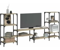 TV staliukas Televizoriaus spintelė, ąžuolo, 206,5x28,5x95cm, mediena