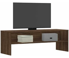 TV staliukas Televizoriaus spintelė, ąžuolo, 120x40x40cm, apdirbta mediena