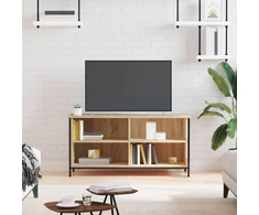 TV staliukas Televizoriaus spintelė, ąžuolo, 100x40x50cm, apdirbta mediena