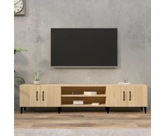 TV staliukas Televizoriaus spintelė, ąžuolo, 180x31,5x40cm, apdirbta mediena