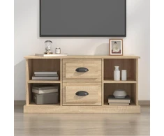 TV staliukas Televizoriaus spintelė, ąžuolo, 99,5x35,5x48cm, mediena