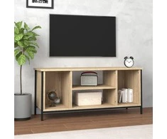 TV staliukas Televizoriaus spintelė, ąžuolo, 102x35x45cm, apdirbta mediena