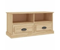 TV staliukas Televizoriaus spintelė, ąžuolo, 93x35,5x45cm, apdirbta mediena