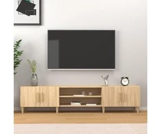 TV staliukas Televizoriaus spintelė, ąžuolo, 180x31,5x40cm, apdirbta mediena