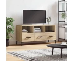 TV staliukas Televizoriaus spintelė, ąžuolo, 102x36x50cm, apdirbta mediena