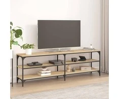 TV staliukas Televizoriaus spintelė, ąžuolo, 160x30x50cm, apdirbta mediena