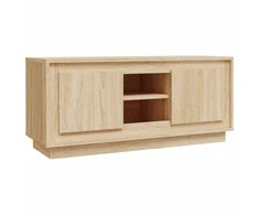 TV staliukas Televizoriaus spintelė, ąžuolo, 102x35x45cm, apdirbta mediena