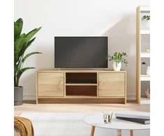 TV staliukas Televizoriaus spintelė, ąžuolo, 102x30x37,5cm, apdirbta mediena