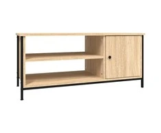 TV staliukas Televizoriaus spintelė, ąžuolo, 100x40x45cm, apdirbta mediena