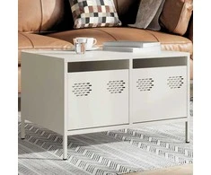 TV staliukas Televizoriaus spintelė, balta, 68x50x43,5cm, plienas