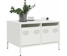 TV staliukas Televizoriaus spintelė, balta, 68x50x43,5cm, plienas