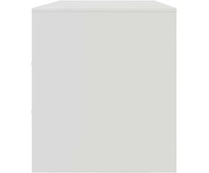 TV staliukas Televizoriaus spintelė, baltos spalvos, 99x39x44cm, plienas
