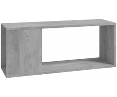 TV staliukas Televizoriaus spintelė, betono pilkos spalvos, 80x24x32cm, MDP