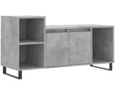 TV staliukas Televizoriaus spintelė, betono pilka, 100x35x55cm, mediena
