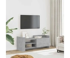 TV staliukas Televizoriaus spintelė, betono pilka, 100x35x40cm, mediena