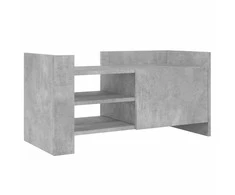 TV staliukas Televizoriaus spintelė, betono pilka, 104x35x50cm, mediena