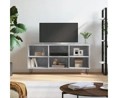 TV staliukas Televizoriaus spintelė, betono pilka, 103,5x30x50cm, mediena