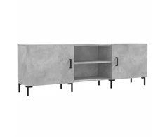 TV staliukas Televizoriaus spintelė, betono pilka, 150x30x50cm, mediena