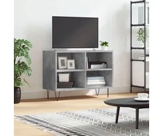 TV staliukas Televizoriaus spintelė, betono pilka, 69,5x30x50cm, mediena