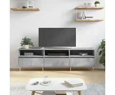 TV staliukas Televizoriaus spintelė, betono pilka, 150x30x44,5cm, mediena
