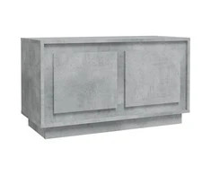 TV staliukas Televizoriaus spintelė, betono pilka, 80x35x45cm, mediena
