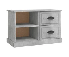 TV staliukas Televizoriaus spintelė, betono pilka, 73x35,5x47,5cm, mediena