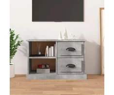 TV staliukas Televizoriaus spintelė, betono pilka, 73x35,5x47,5cm, mediena