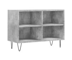 TV staliukas Televizoriaus spintelė, betono pilka, 69,5x30x50cm, mediena