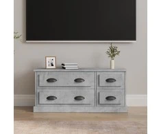 TV staliukas Televizoriaus spintelė, betono pilka, 100x35,5x45cm, mediena