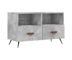 TV staliukas Televizoriaus spintelė, betono pilka, 80x36x50cm, mediena